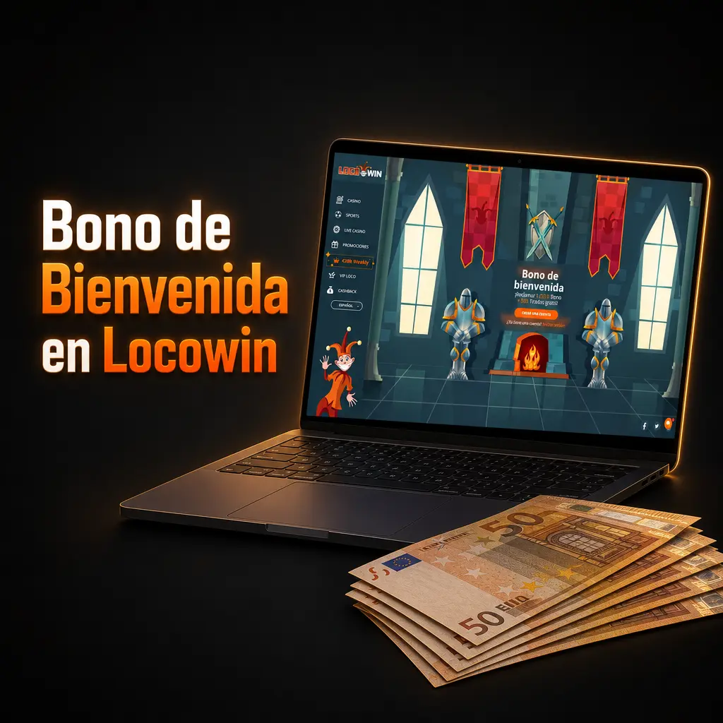 Bono de Bienvenida en Locowin: hasta 1.850 EUR en 4 depósitos más 500 tiradas gratis en tragaperras