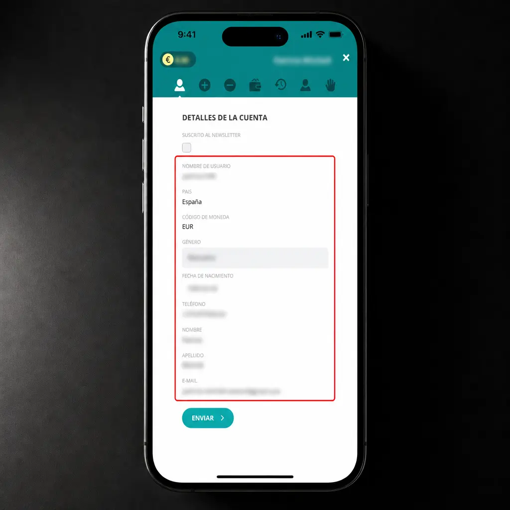 Pasos para verificar tu cuenta en Locowin: inicia sesión, sube DNI y comprobante de domicilio