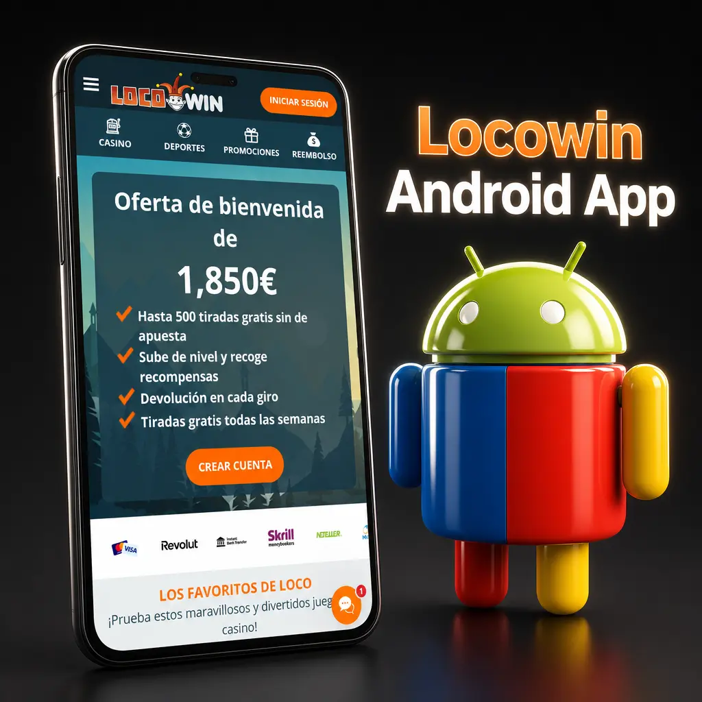 Aplicación Locowin para Android: apuestas deportivas y casino online, descarga gratuita e instalación en 4 pasos