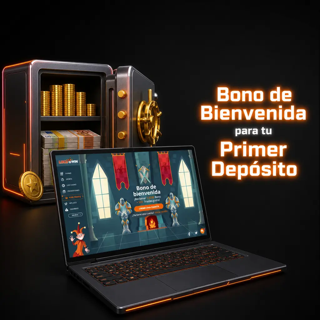 Bono de bienvenida de Locowin: hasta 1850 EUR más 500 tiradas gratis en tu primer depósito, o apuesta gratis de 100 EUR.