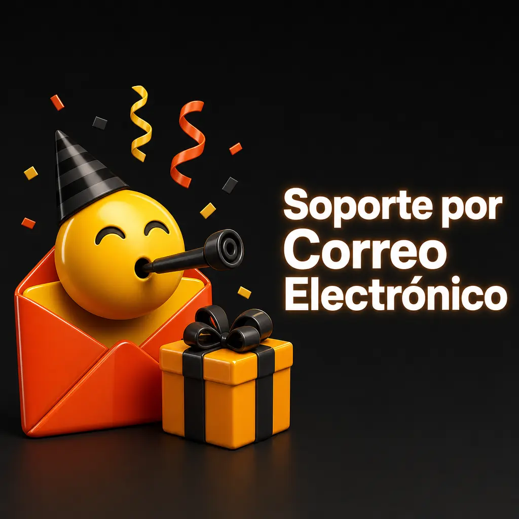 Soporte por correo electrónico de Locowin para consultas de verificación, pagos, bonos y términos, con respuesta en 24 horas.