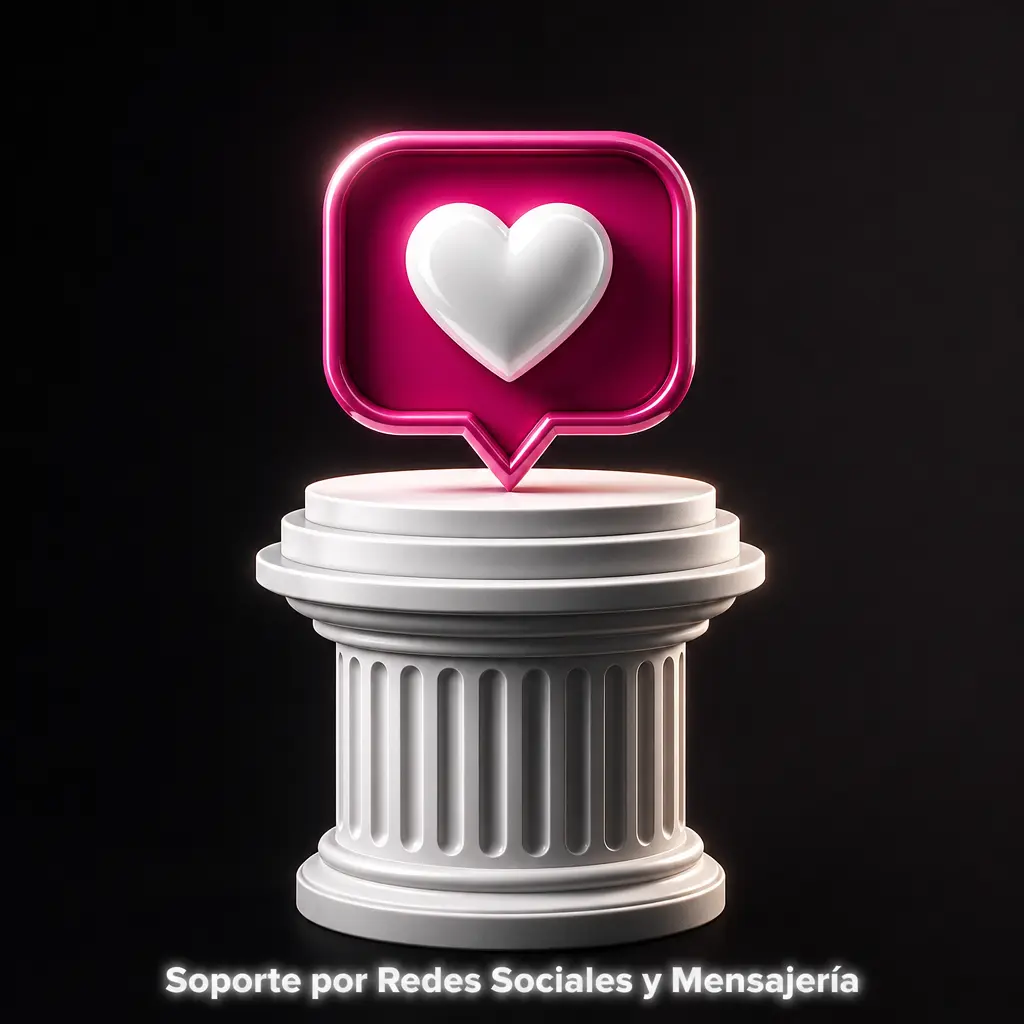 Soporte de Locowin por redes sociales y mensajería: Facebook, Twitter, WhatsApp y Telegram para consultas generales.