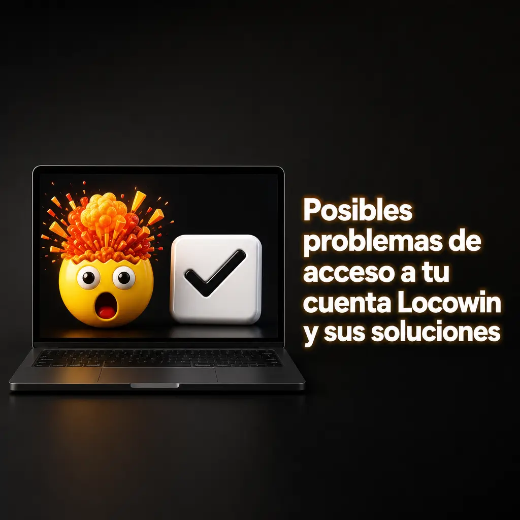 Tabla con problemas comunes de acceso a Locowin y sus soluciones, como contraseña incorrecta o cuenta bloqueada.